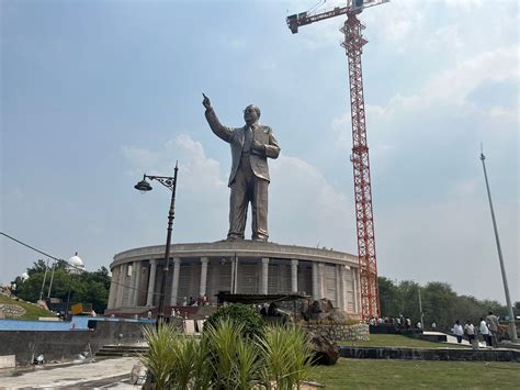 A look at world's 'tallest' BR Ambedkar statue in Hyderabad