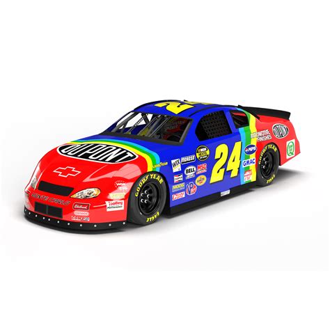 NASCAR Gen 4 Chevrolet Montecarlo 3D Livery Template Model - Motorsport ...