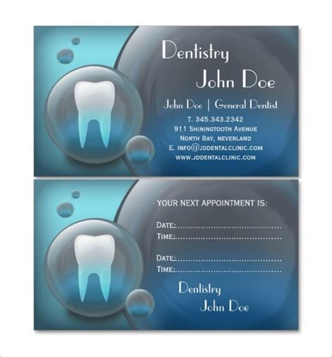 44+Dental Business Card Templates - PSD, Word, AI | Free & Premium Templates