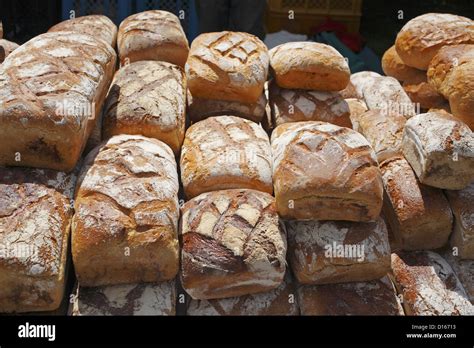 Traditional Polish rye bread loafs, Poland Stock Photo - Alamy