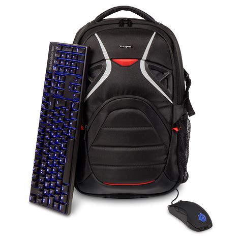 Strike 17.3" Gaming Laptop Backpack - Black / Red