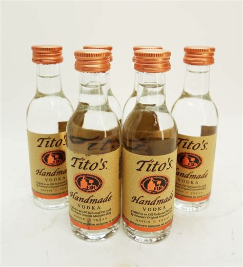 Tito's Vodka 50 ML. (6 Bottles) - Old Town Tequila