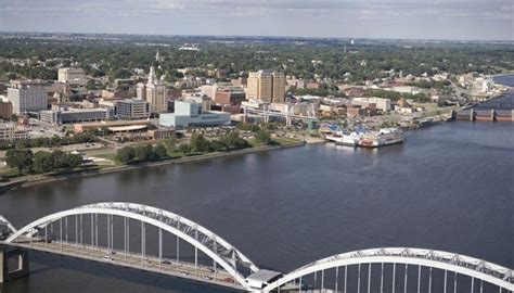 The skyline of my hometown of Davenport, IA. | Hometown, Skyline ...