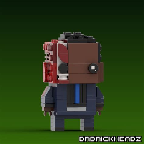 LEGO MOC Gus Fring (Breakin Bad) Custom Brickheadz by DrBrickheadz | Rebrickable - Build with LEGO