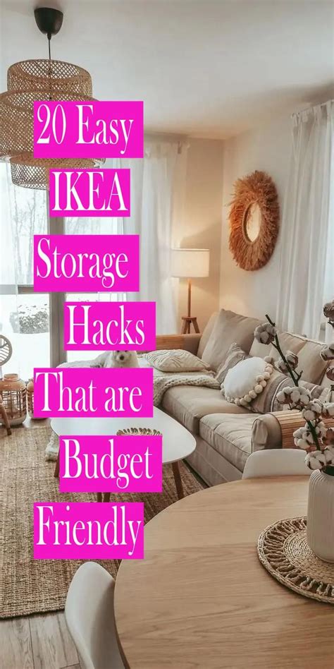 20 Easy IKEA Storage Hacks That Are Budget Friendly | Ikea storage, Storage hacks, Diy ikea hacks
