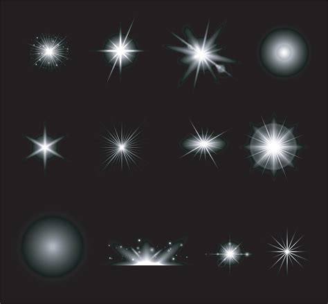 Twinkle Lens Flares Set Free Vector 2209105 Vector Art at Vecteezy