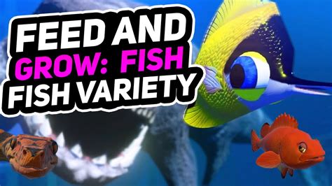 FISH VARIETY MOD | Feed and Grow Fish Modded - YouTube