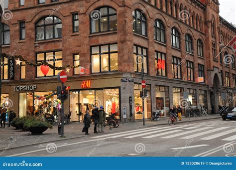 Swedish Retail H&M Store in Copenhagen Denmark Editorial Stock Image - Image of finance, economy ...