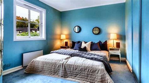 Best Light Blue Paint Bedroom Color Schemes With Awning Windows # ...