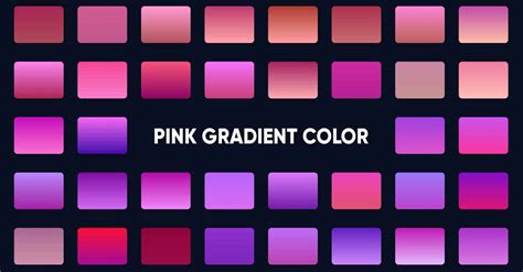 Pink Gradient Color Scheme - Get Inspired