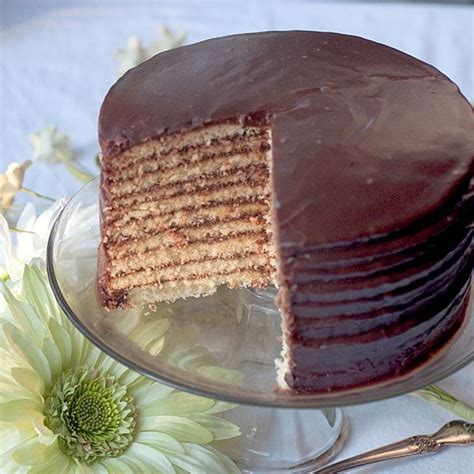 Chocolate Little Layer Cake | Never Enough Thyme | Chocolate cake recipe, 12 layer chocolate ...