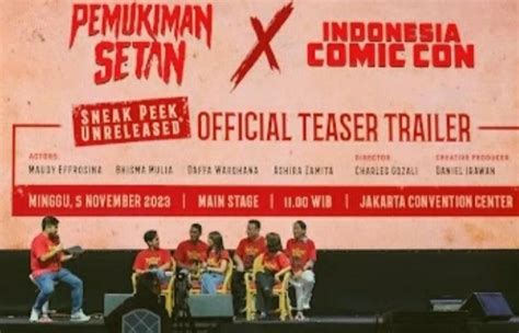 Rilis Official Teaser Trailer, Film Pemukiman Setan Karya Terbaru ...