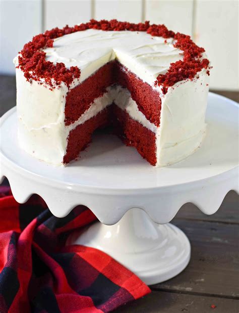 Red Velvet Cake – Modern Honey | Velvet cake recipes, Velvet cake, Red velvet cake recipe