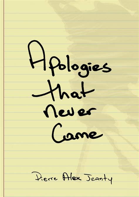 [DOWNLOAD Apologies That Never Came