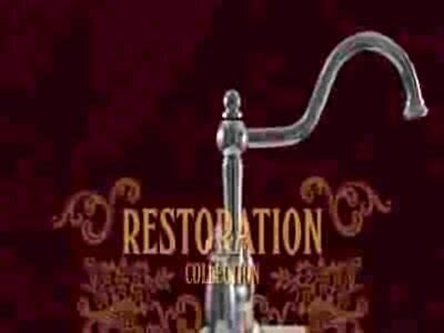 Kingston Brass Restoration Widespread Faucet 2-handle Bathroom Faucet ...