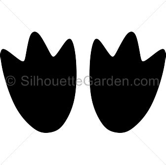 Penguin Feet Silhouette | Penguin images, Penguins, Silhouette clip art