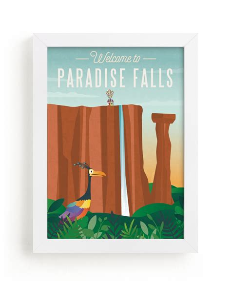 Welcome to Paradise Falls from Disney and Pixar's Up Disney Art by ...