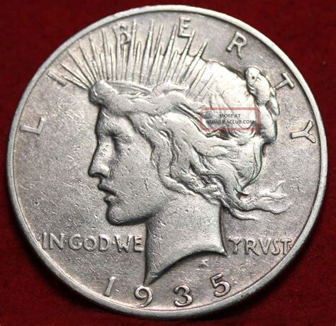 1935 - S Silver Peace Dollar