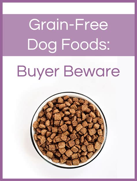 Grain-Free Dog Foods: Buyer Beware – Geary Veterinary Hospital