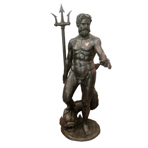 Bronze Neptune Sculpture | Metropolitan Galleries Inc.