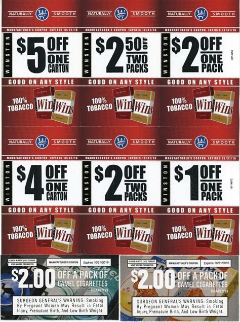 38 best free cigarette coupons 2017 images on Pinterest | Coupon, Coupons and Smoke