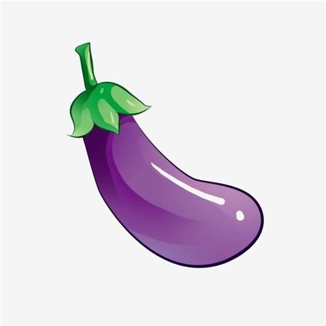 Cartoon Eggplant Clipart Transparent Background, Cartoon Eggplant, Eggplant Clipart, Cute ...