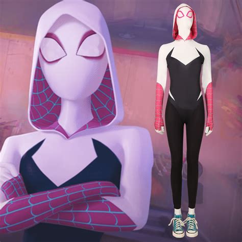 Spider-Man: Across the Spider-Verse Gwen Stacy Cosplay Costume