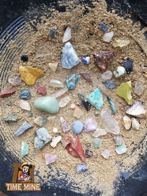 Sift for gems and minerals Gemstone Bags & Sifting Kits | Etsy