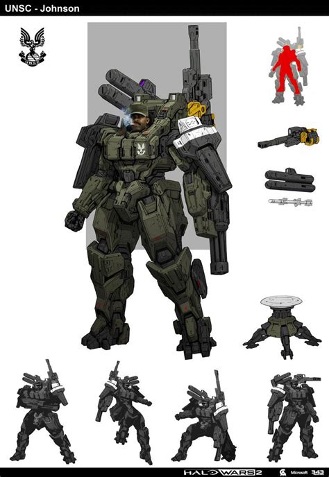 Halo - Sgt Johnson by StTheo | Halo armor, Halo wars 2, Armor concept