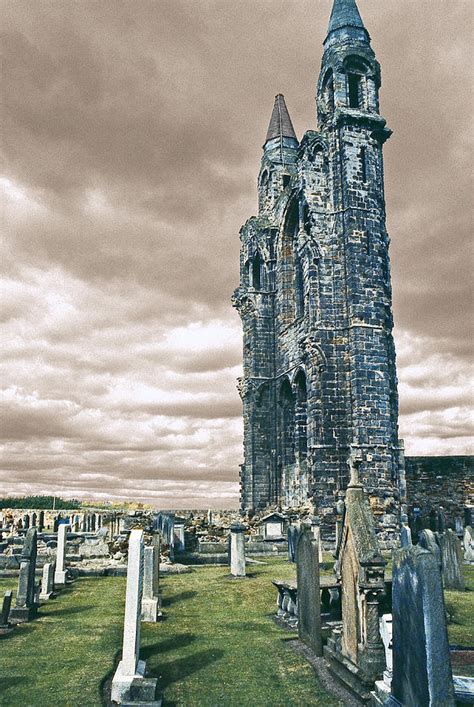 St Andrews Cathedral Cemetery Photograph by Stuart Litoff - Fine Art America