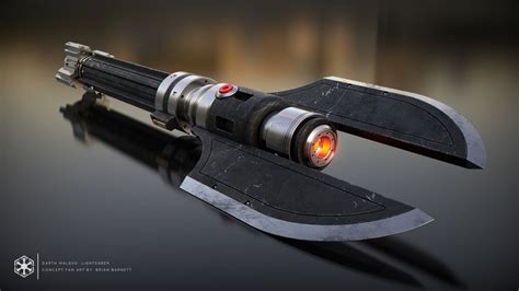 Darth Malgus' Lightsaber, Brian Barnett on ArtStation at https://www ...