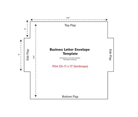 40+ FREE Envelope Templates (Word + PDF) - Template Lab