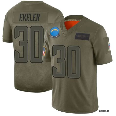 Youth Austin Ekeler Los Angeles Chargers 2019 Salute to Service Jersey - Camo Limited