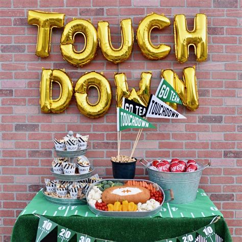 How To Create a Football Themed Party That Will Score With Guests