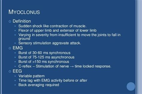 Myoclonus: Definition, Causes, Treatment – Healthy Food Near Me