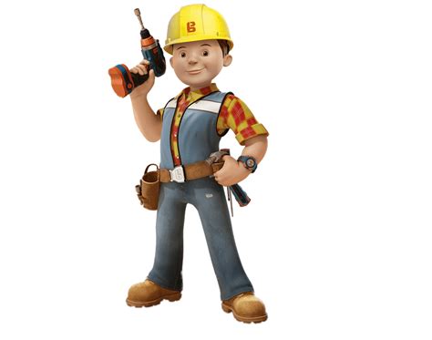 Bob the Builder Holding Tool transparent PNG - StickPNG