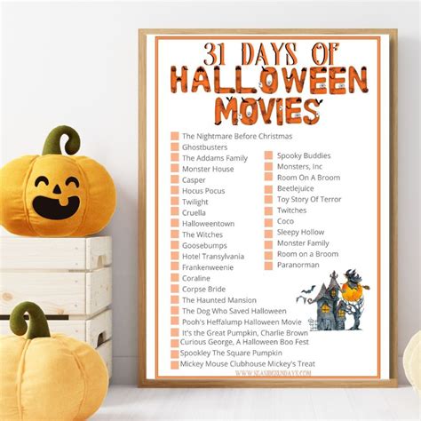 31 Days Of Spooky Halloween Movies For Kids 2024