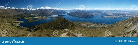 Wanaka lake stock image. Image of scenic, range, colorful - 13474201