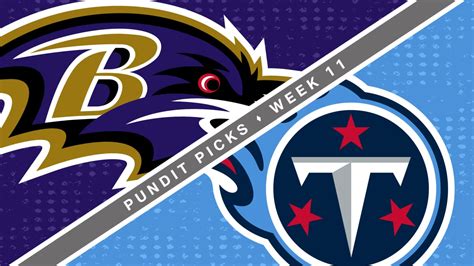 Pundit Picks: Ravens vs. Titans