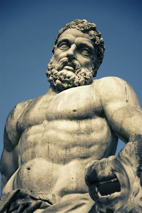 man statue, Hercules, Statue, Greek, Ancient, God, greek ancient, sculpture, marble, sky | Pxfuel