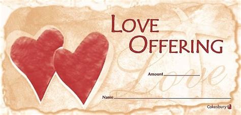 Love Offering Envelope (Package of 100) | Cokesbury