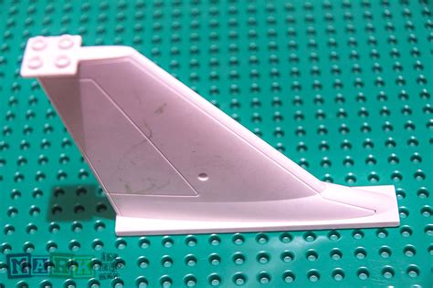 Lego Special Spare Airplane Part 54094 Tail Fin Rudder White | Mad ...