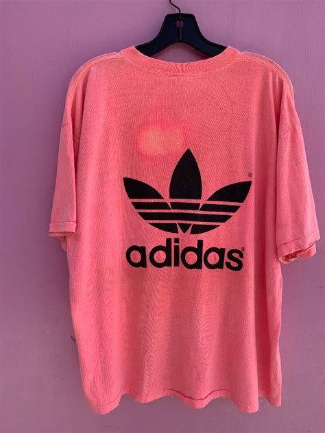 *as-is* Neon Overdyed Adidas Trefoil Logo Graphic T-shirt | Boardwalk ...