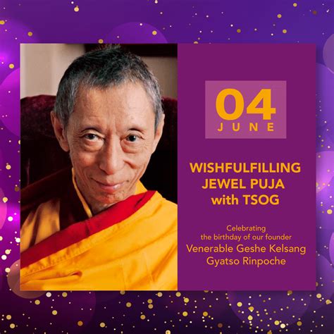 Celebrating Venerable Geshe Kelsang Gyatso's Birthday - Kadampa ...