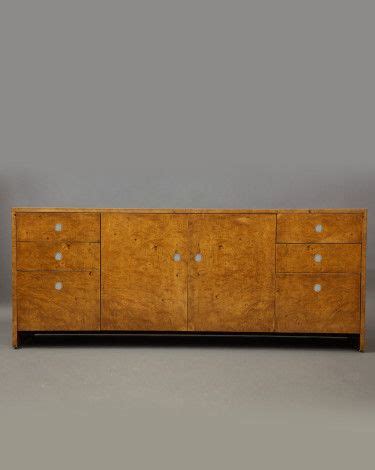Burlwood Cabinet by Ward Bennett | Liz O'Brien | Burled wood, Home office storage, Office ...