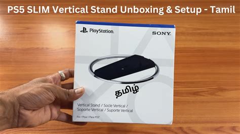 PS5 SLIM Vertical Stand Unboxing & Setup - Tamil - YouTube