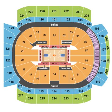 Nashville Predators Detailed Seating Chart | Brokeasshome.com