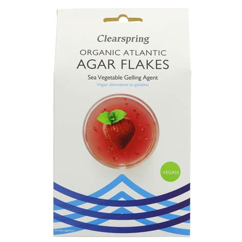 Agar Agar Flakes (Organic) - Clearspring – SW Coast Refills