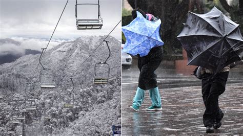 BOM weather radar: Victoria and NSW get an early taste of winter as temperatures plummet and ...