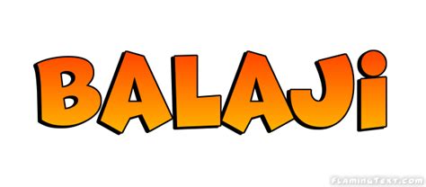 Balaji Logo | Outil de conception de nom gratuit à partir de texte ...